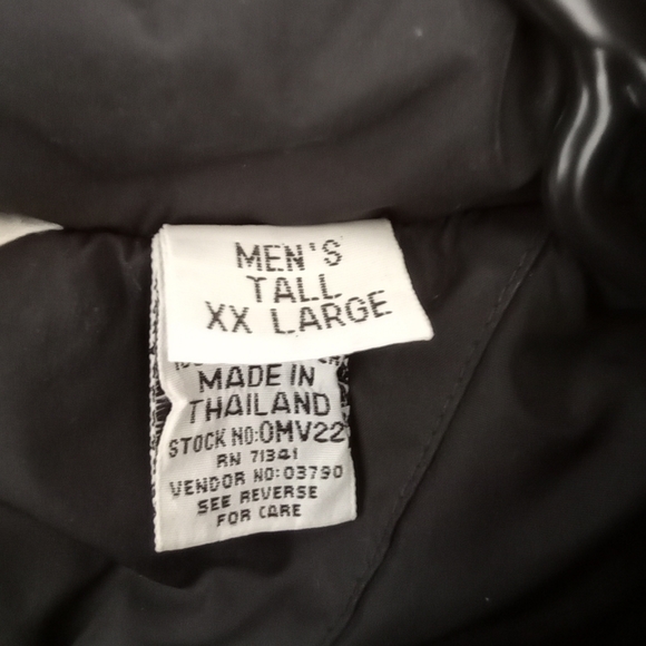 Men’s LL Bean Black outdoors jacket size XXL tall - Picture 8 of 10
